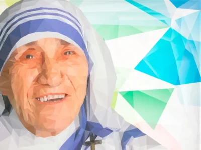 20. Teresa de Calcuta 1º