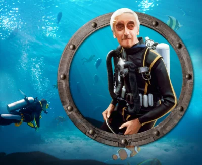 22. Jacques Cousteau 1º